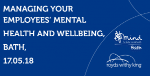 Managing your employees' mental health