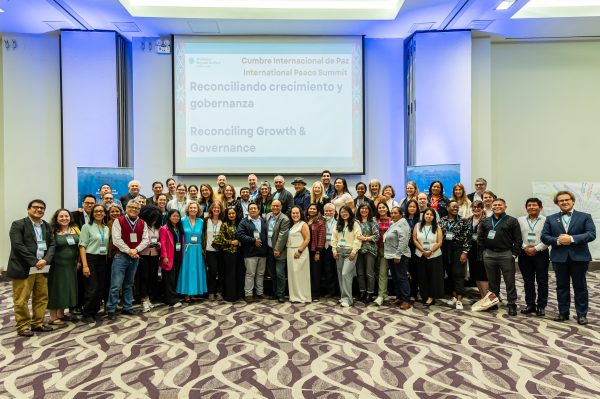 Everyone at the MBBI Peace Summit