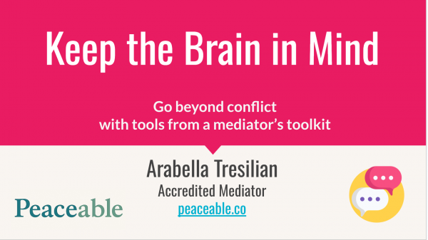 Keep the Brain in Mind by Arabella Tresilian