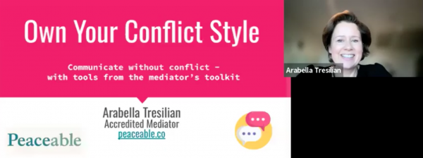 Thumbnail of youtube video for Own Your Conflict Style session 