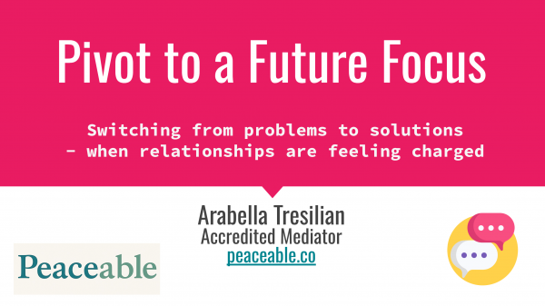 Pivot to a future focus
