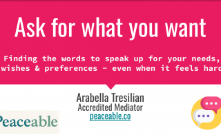 screenshot of Ask for what you want slides